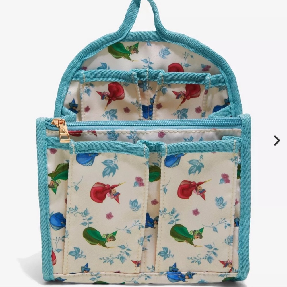 Our Universe Disney Sleeping Beauty Flora, Fauna, and Merryweather Mini Backpack
